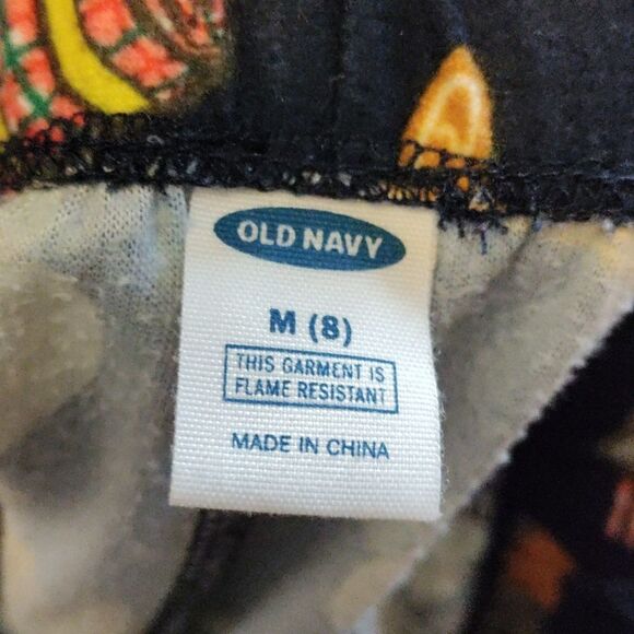 Old Navy pajama set size 8 Christmas holiday cotton long sleeve Fleece - Picture 7 of 8